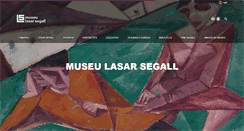 Desktop Screenshot of museusegall.org.br